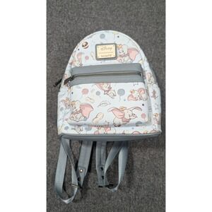 Loungefly Disney Backpack Dumbo Flying Elephant UK Exclusive Magic Feather Blue